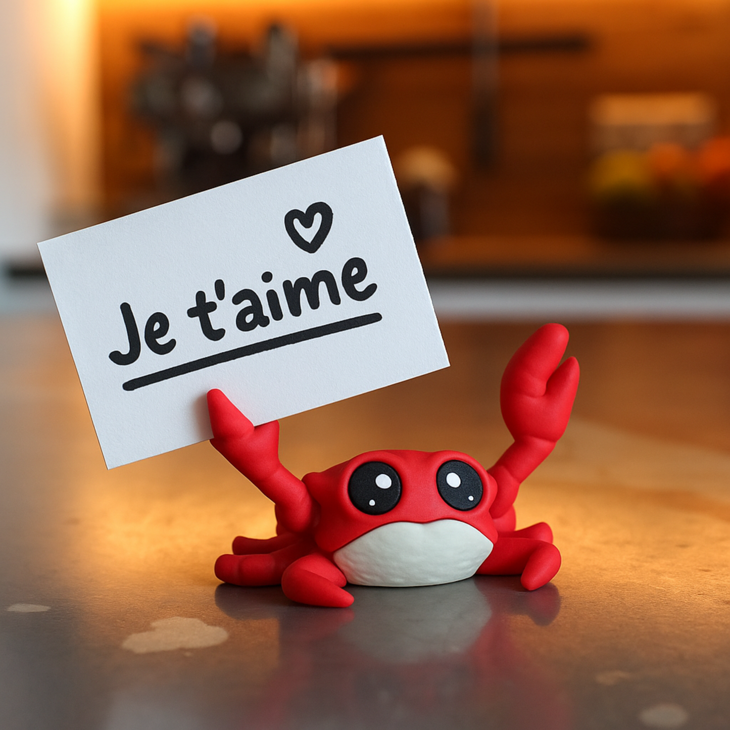 Marcel le crabe réconfortant