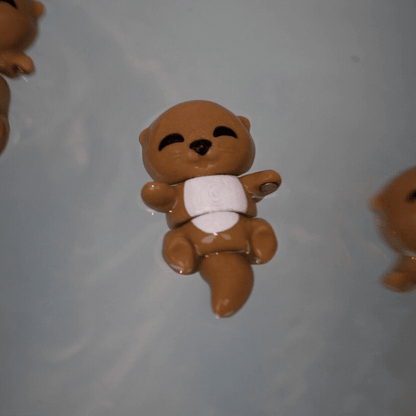 Porte-clés magnétique Flexi, Bébé Loutre
