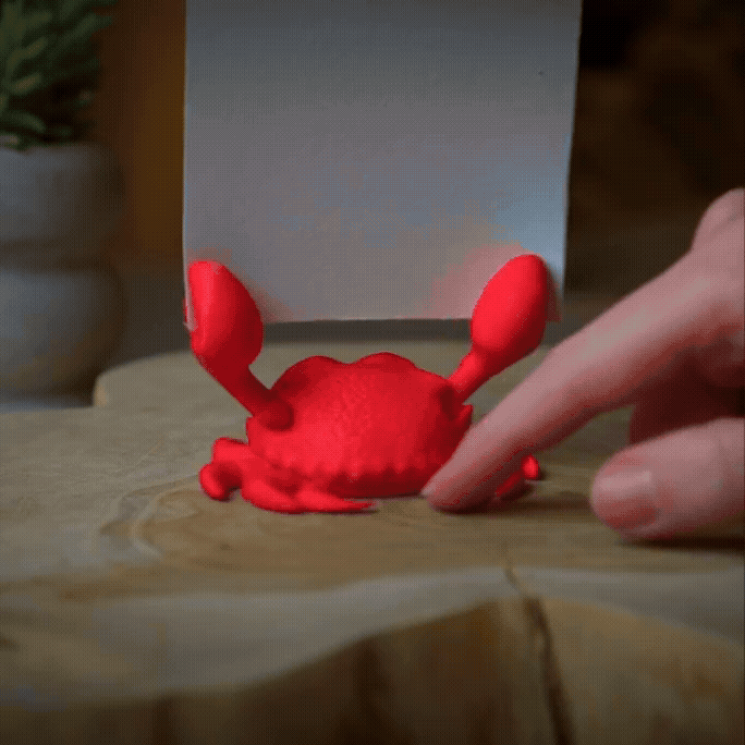 Marcel le crabe réconfortant