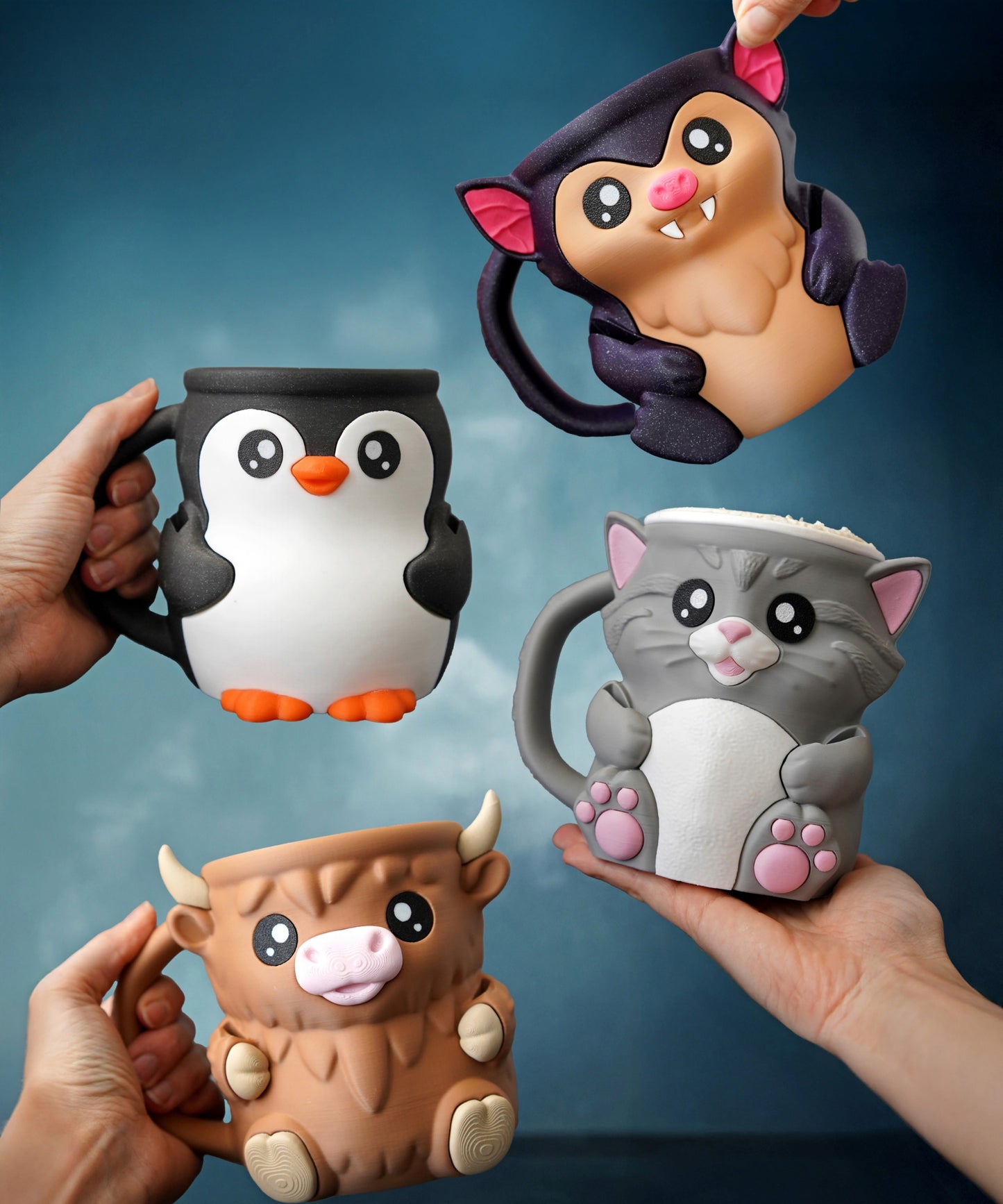 Porte-Glace Frimousse, la Chauve-Souris