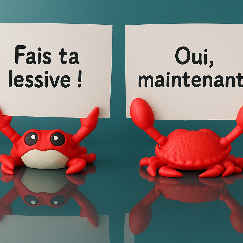 Marcel le crabe réconfortant