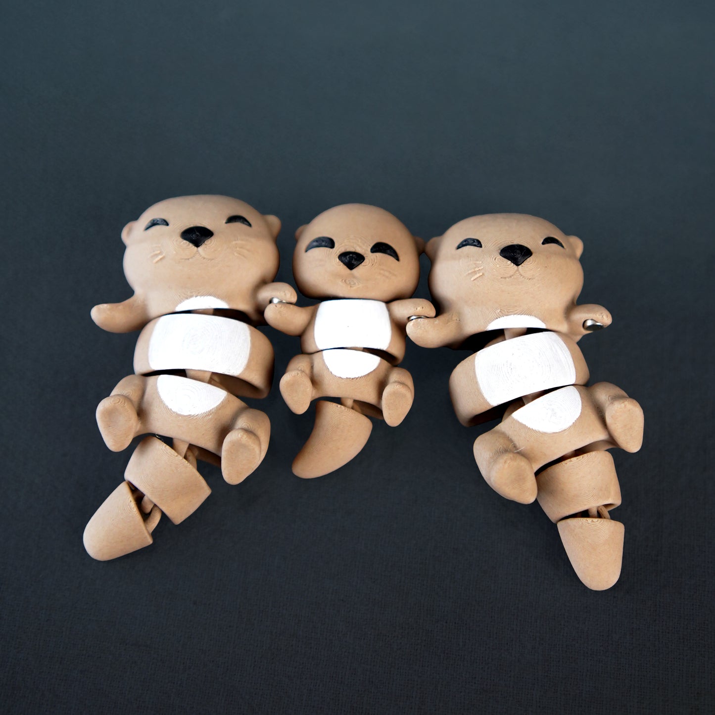 Porte-clés magnétique Flexi, Bébé Loutre