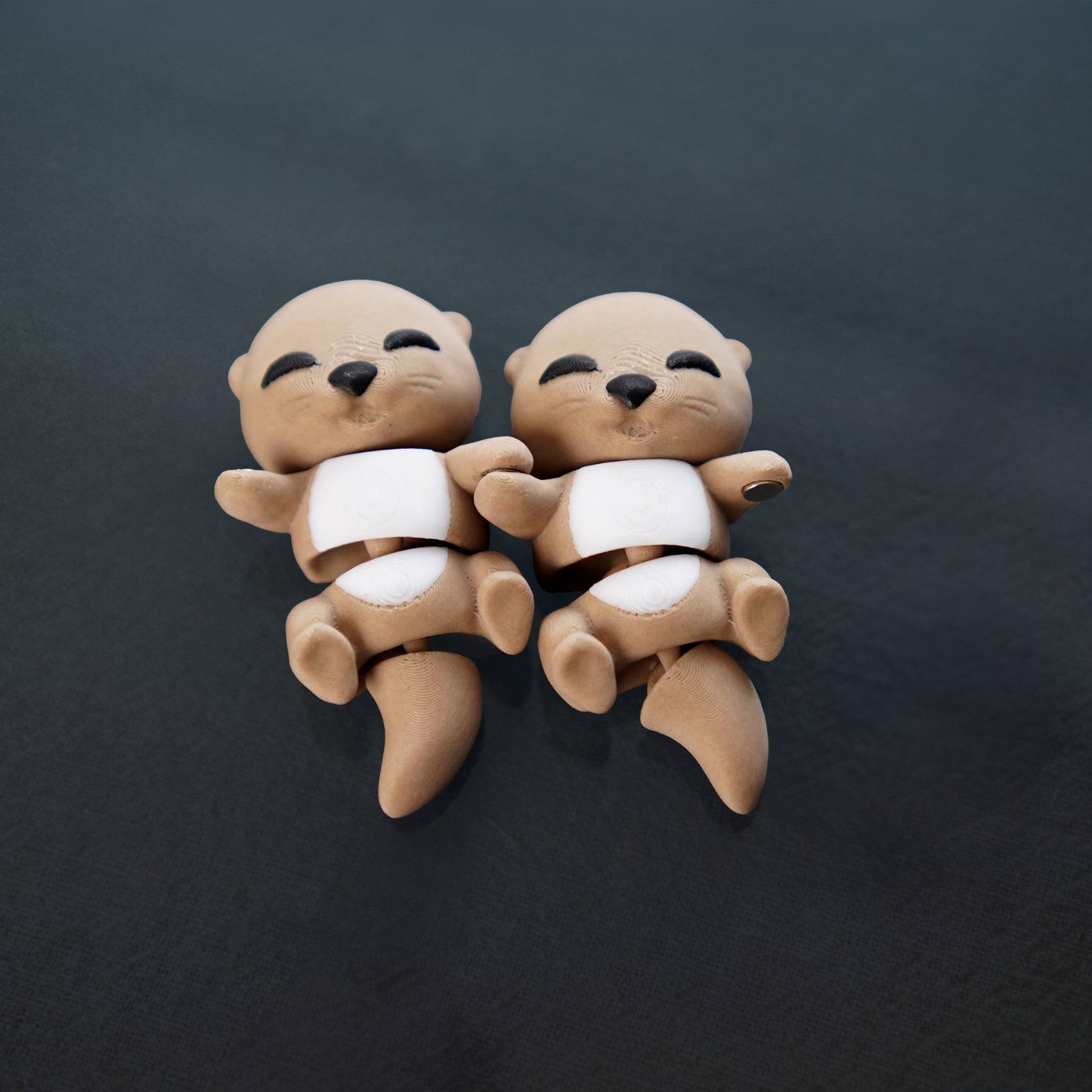 Porte-clés magnétique Flexi, Bébé Loutre