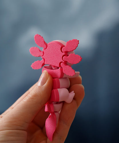 Porte-clés magnétique Flexi, Axolotl