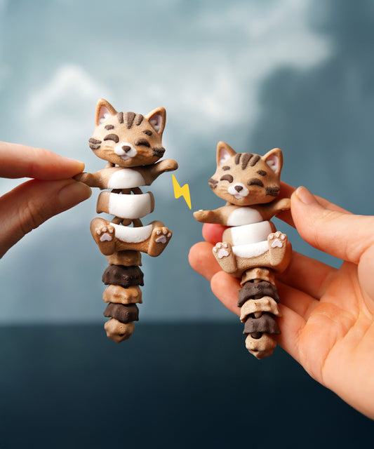 Porte-clés magnétique Flexi, le Chat