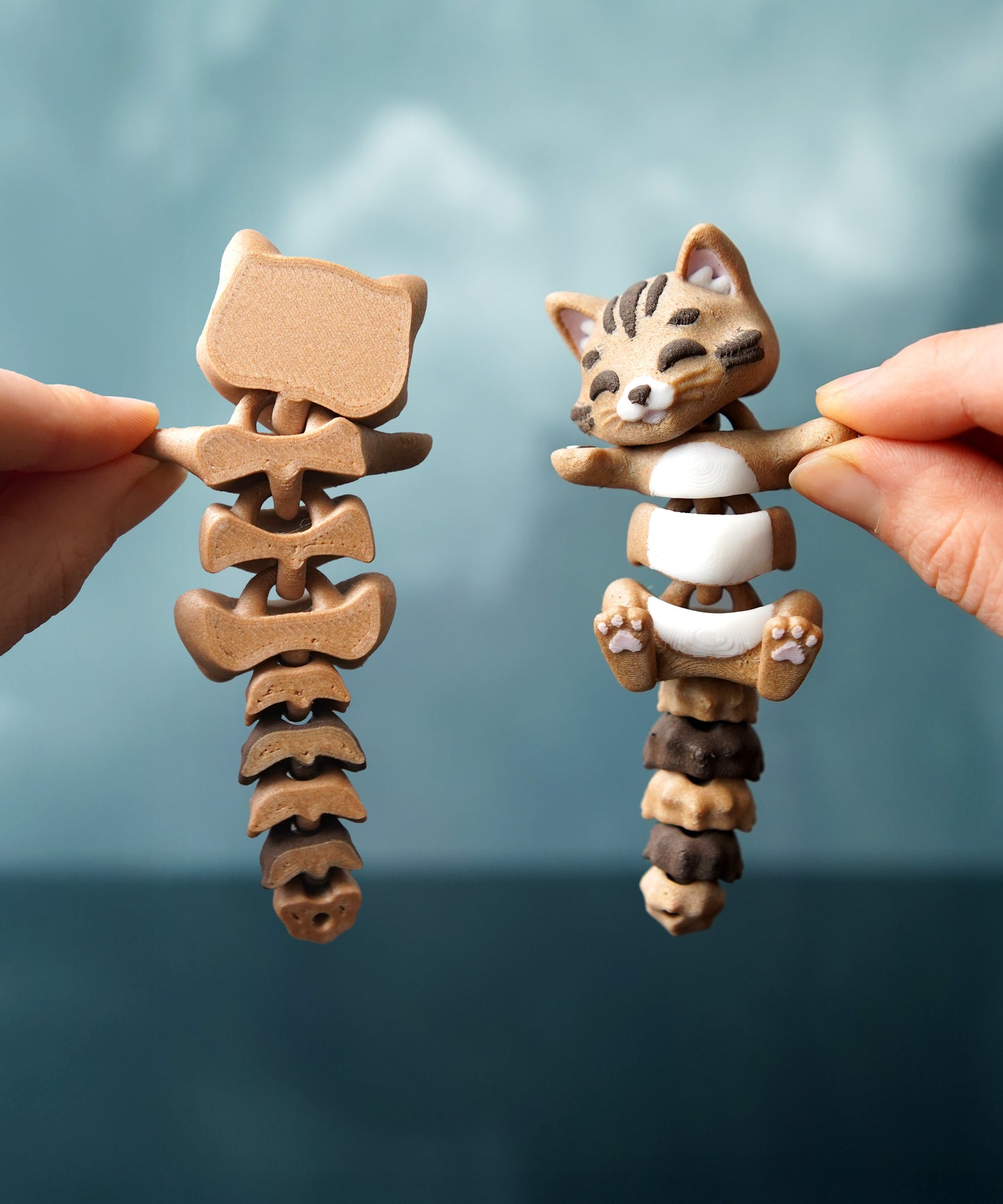 Porte-clés magnétique Flexi, le Chat