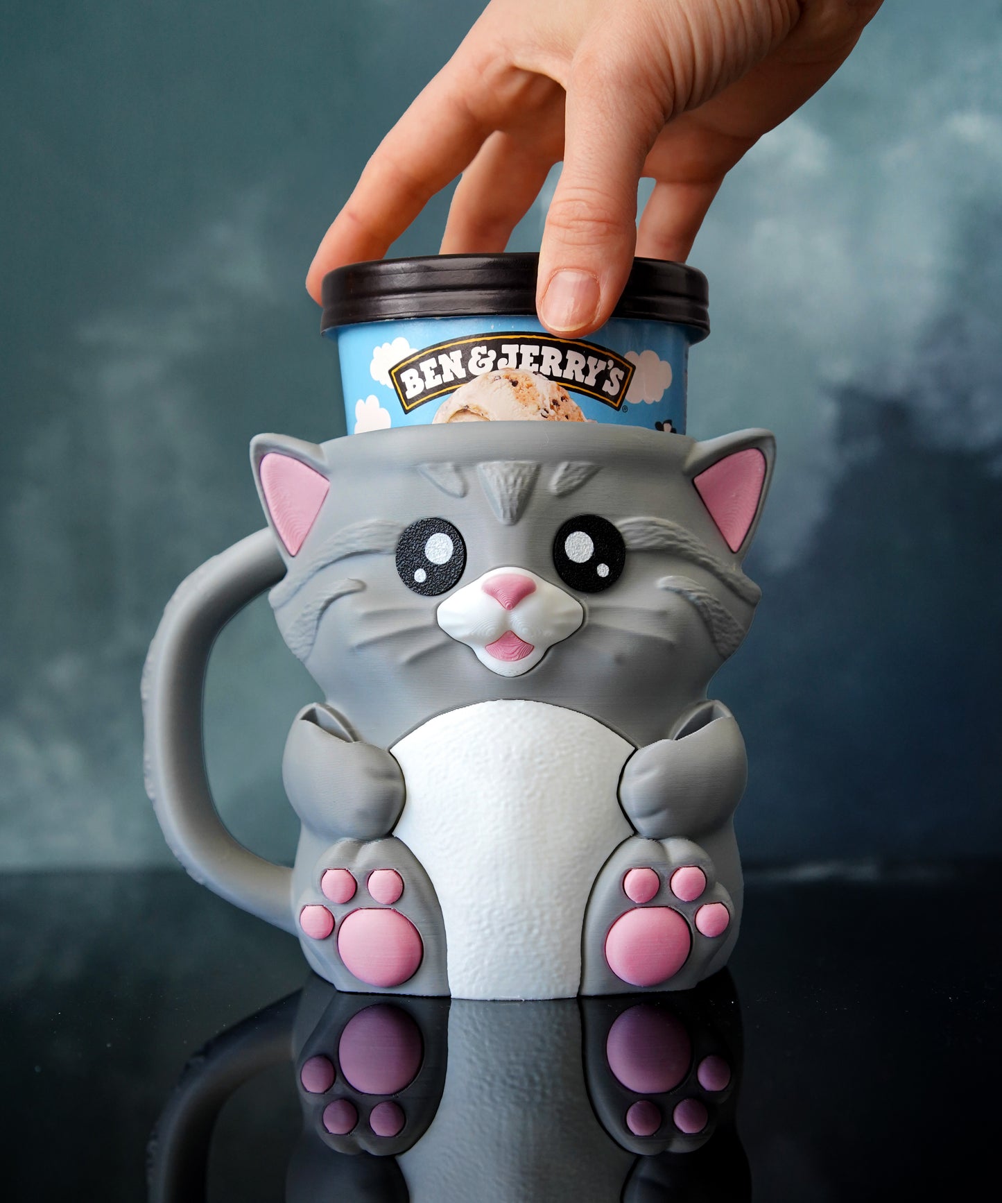 Porte-Glace Grisette, le Chat
