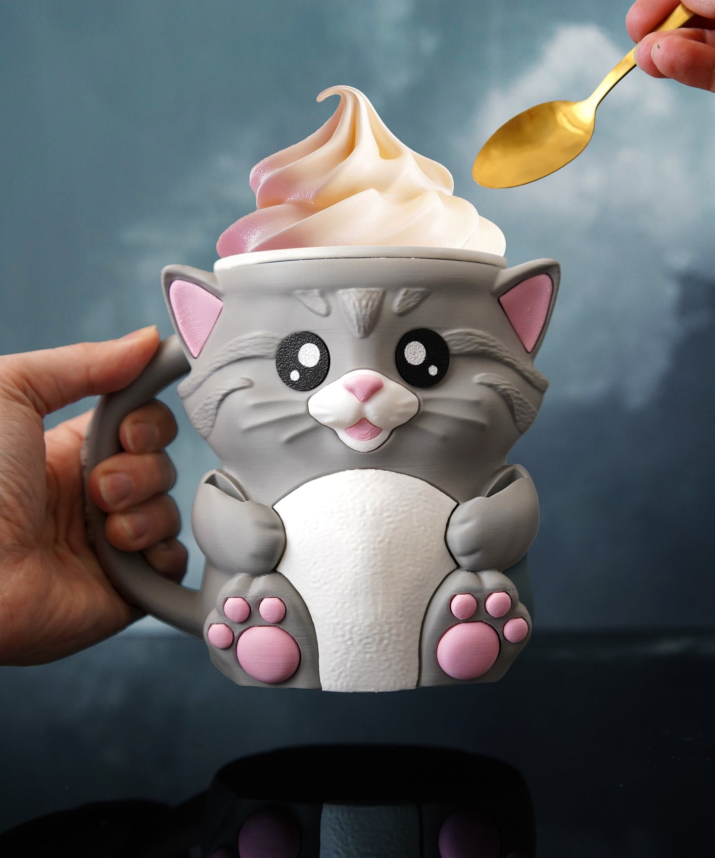 Porte-Glace Grisette, le Chat