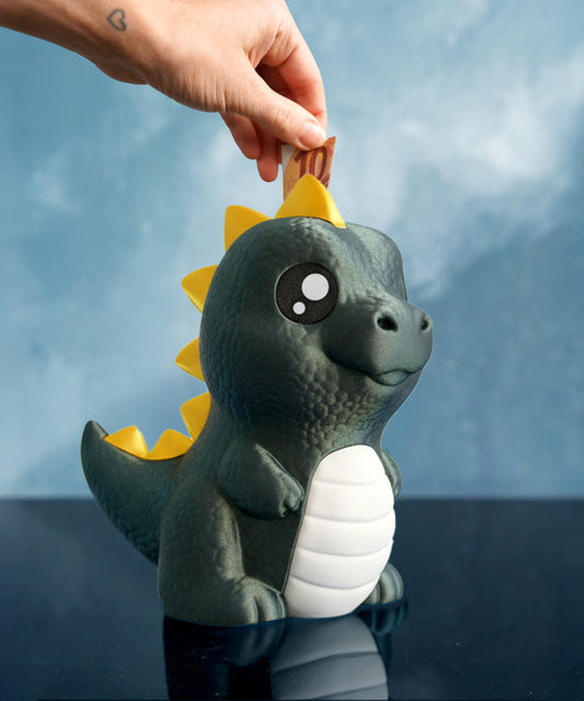 Tirelire secret Sparky, le Dino