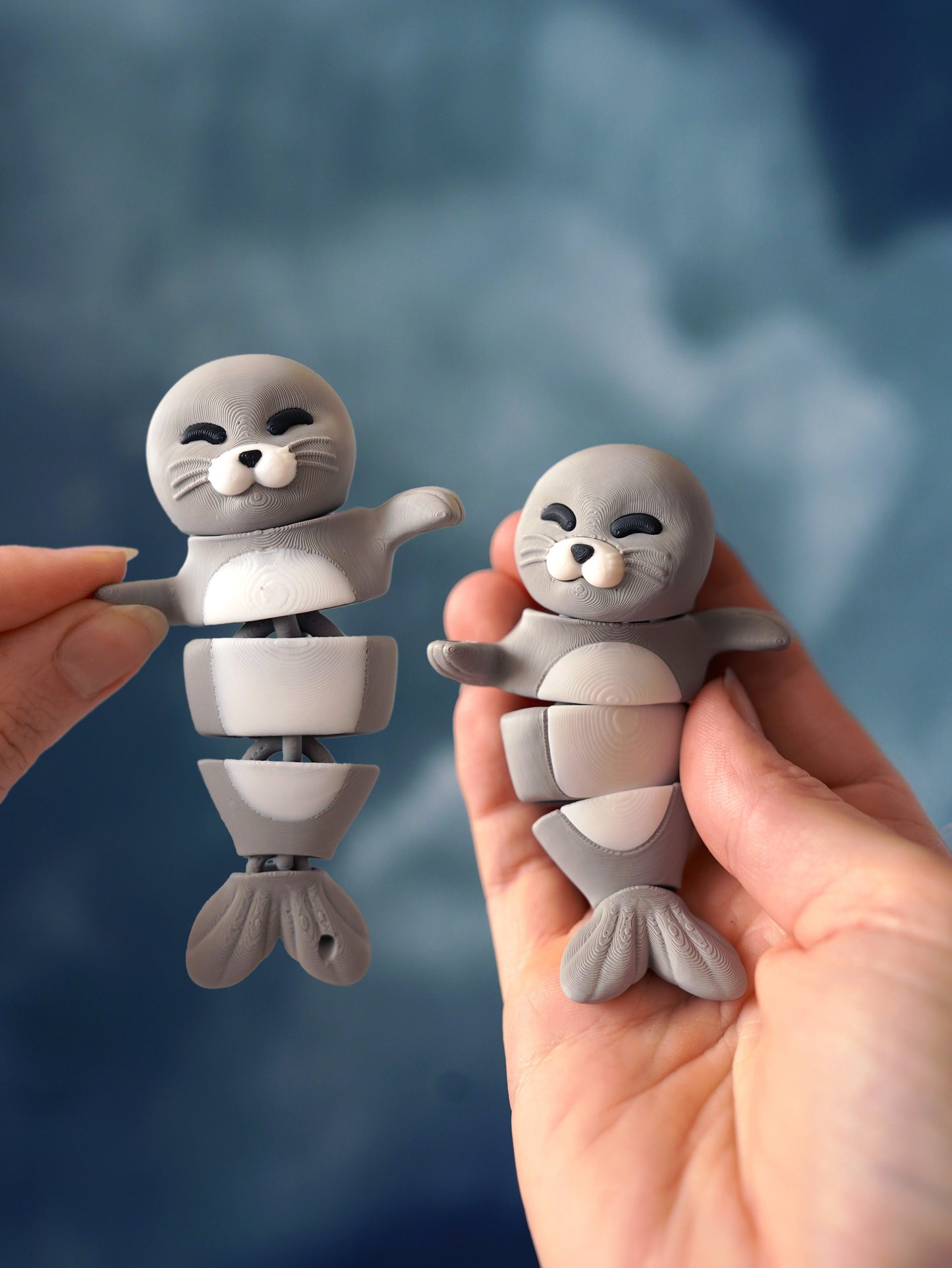 Porte-clés magnétique Flexi, le Phoque