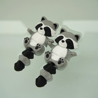 Porte-clés magnétique Flexi, le Raton laveur