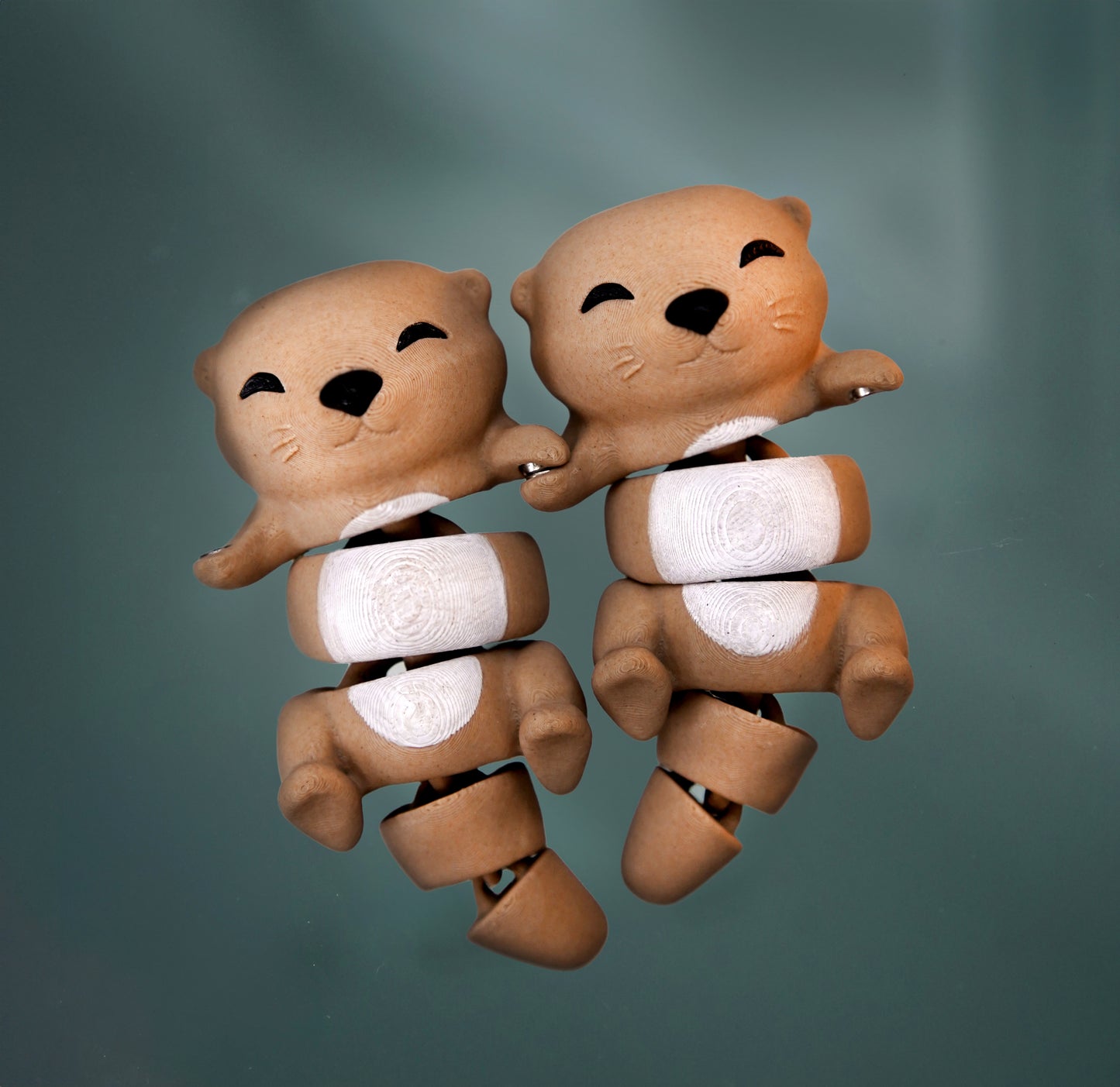 Porte-clés magnétique Flexi, la Loutre