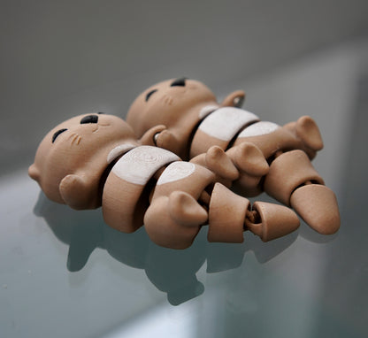 Porte-clés magnétique Flexi, la Loutre