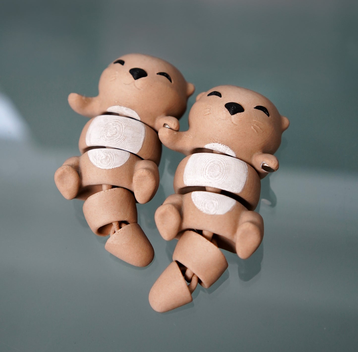 Porte-clés magnétique Flexi, la Loutre