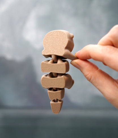 Porte-clés magnétique Flexi, la Loutre