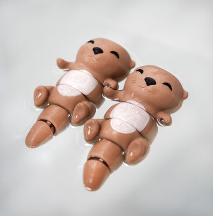 Porte-clés magnétique Flexi, la Loutre