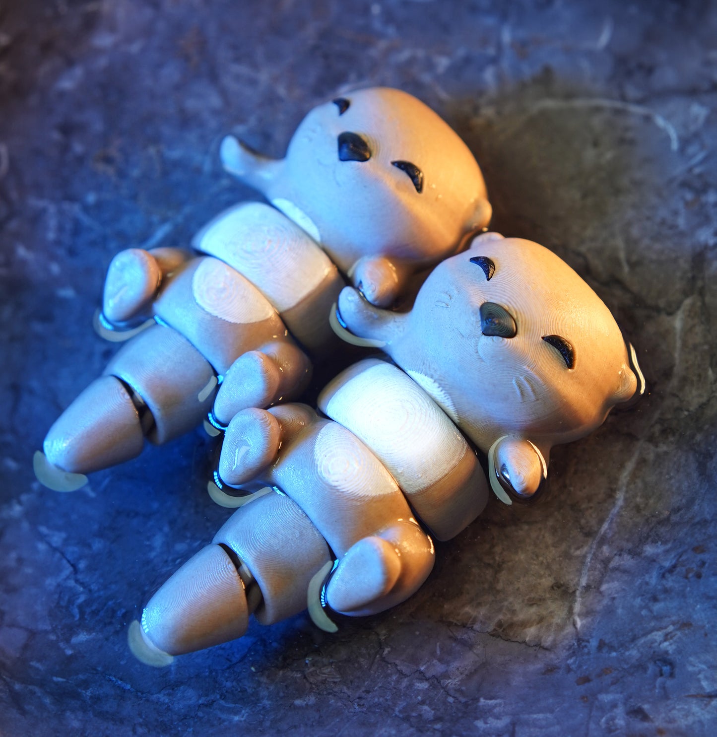 Porte-clés magnétique Flexi, la Loutre