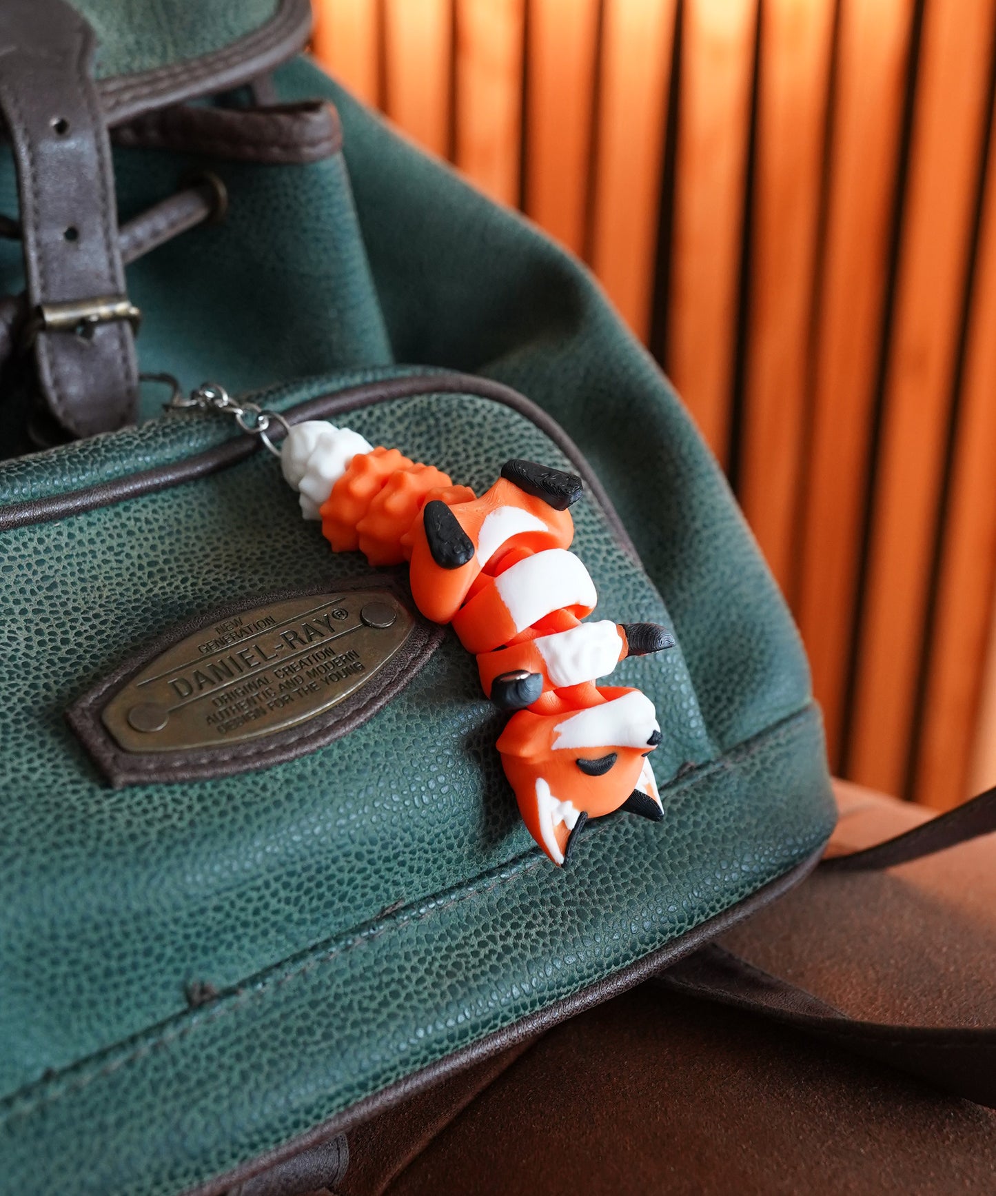 Porte-clés magnétique Flexi, le Renard