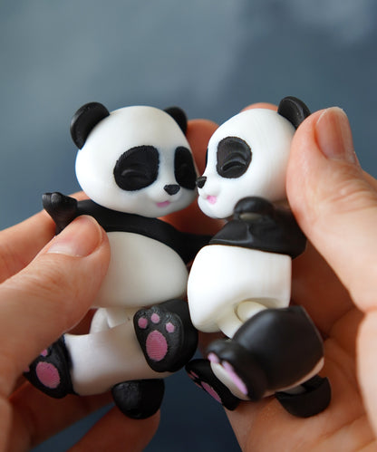 Porte-clés magnétique Flexi, le Panda