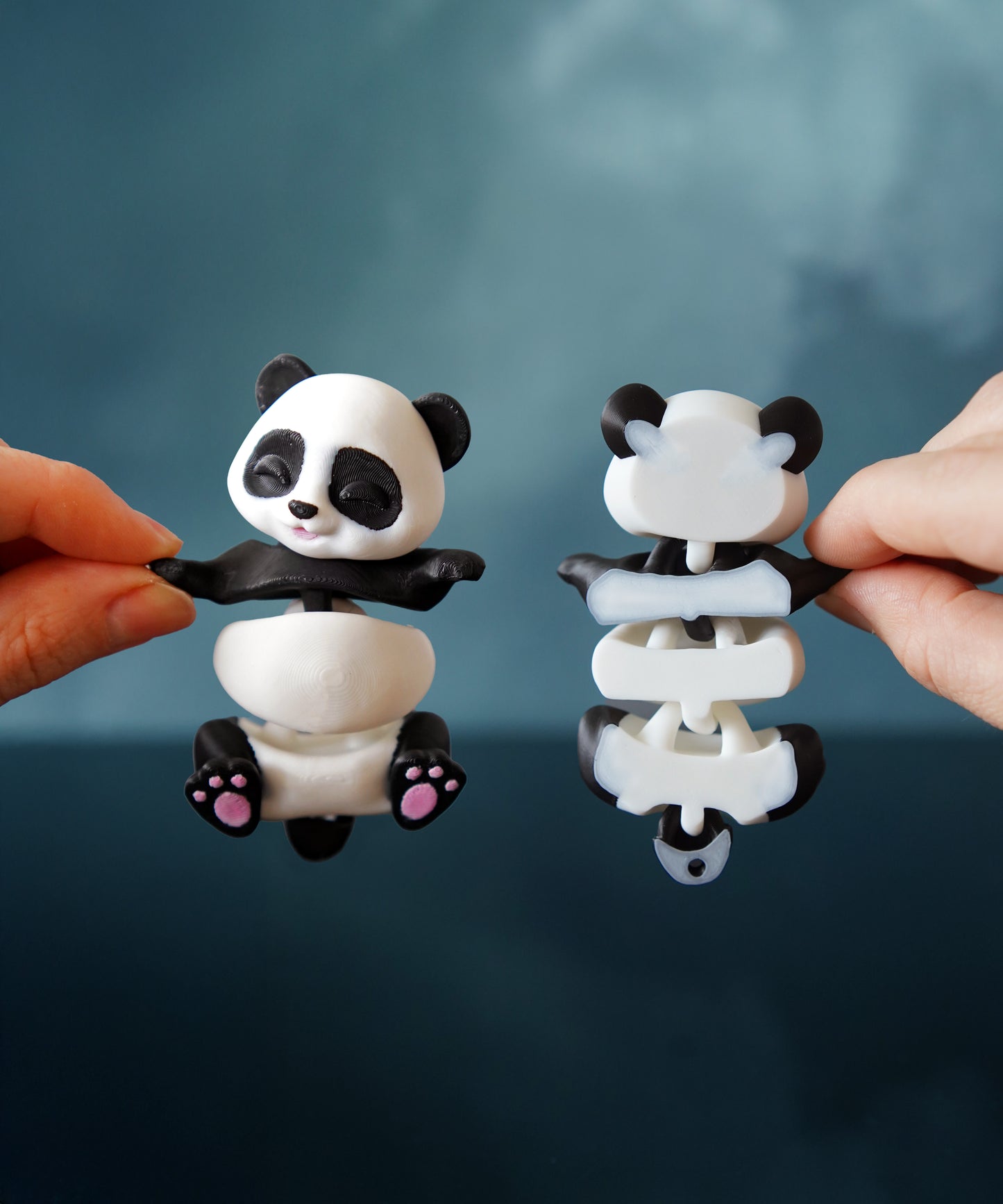 Porte-clés magnétique Flexi, le Panda