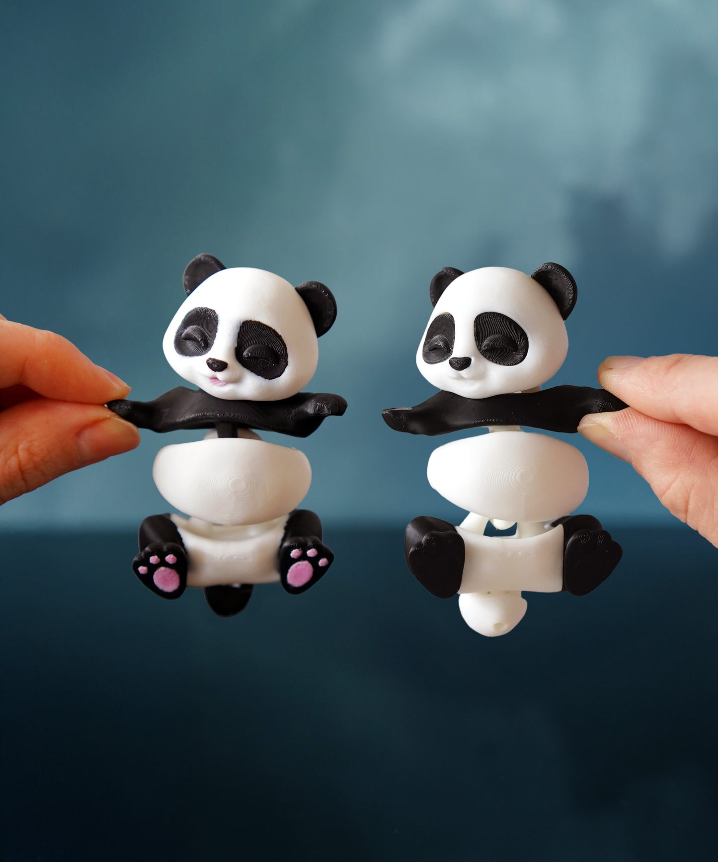 Porte-clés magnétique Flexi, le Panda