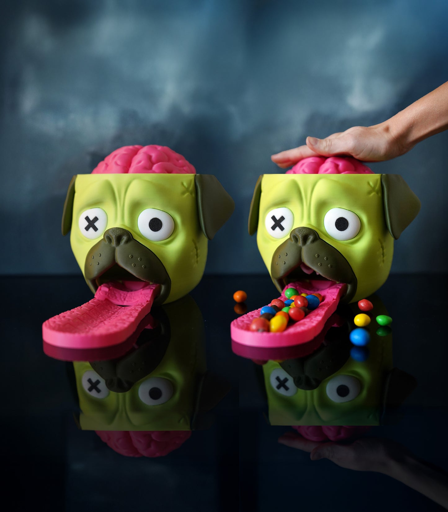 Distributeur de bonbons carlin, le Zombie