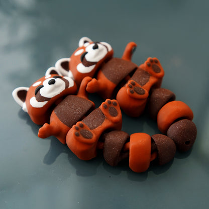 Porte-clés magnétique Flexi, le Panda roux