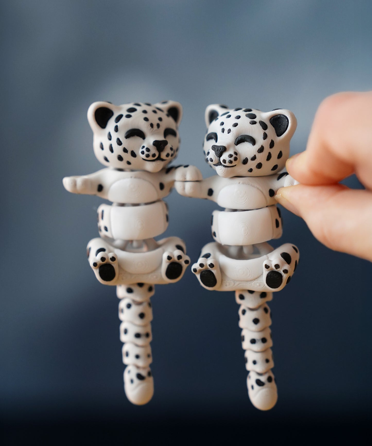 Porte-clés magnétique Flexi, la Panthère des Neiges