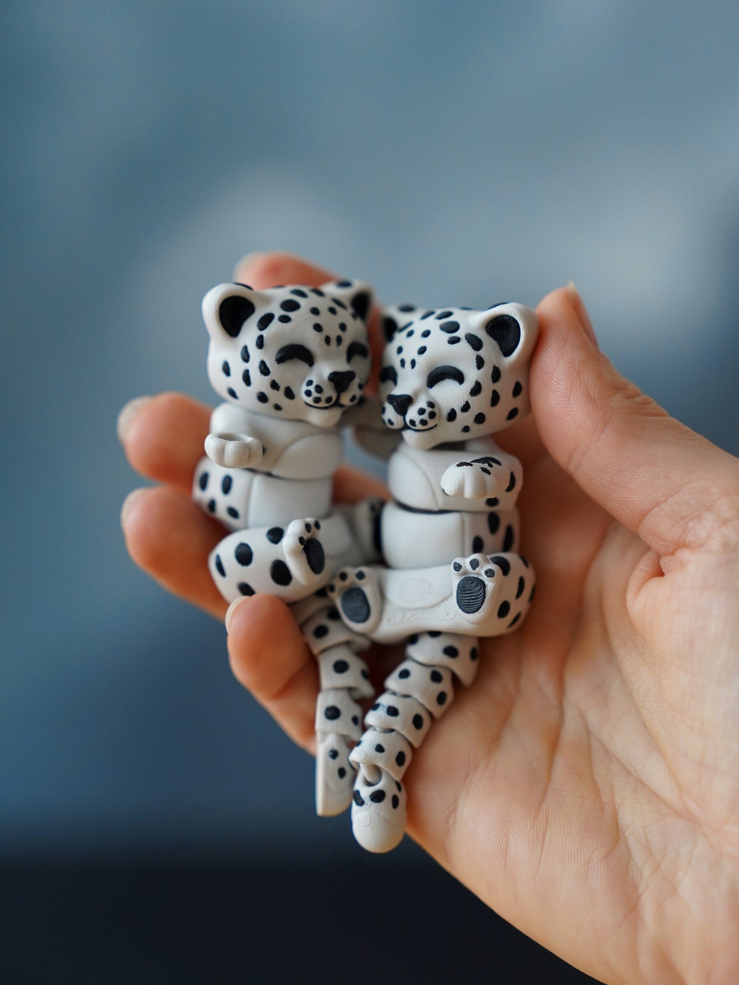 Porte-clés magnétique Flexi, la Panthère des Neiges