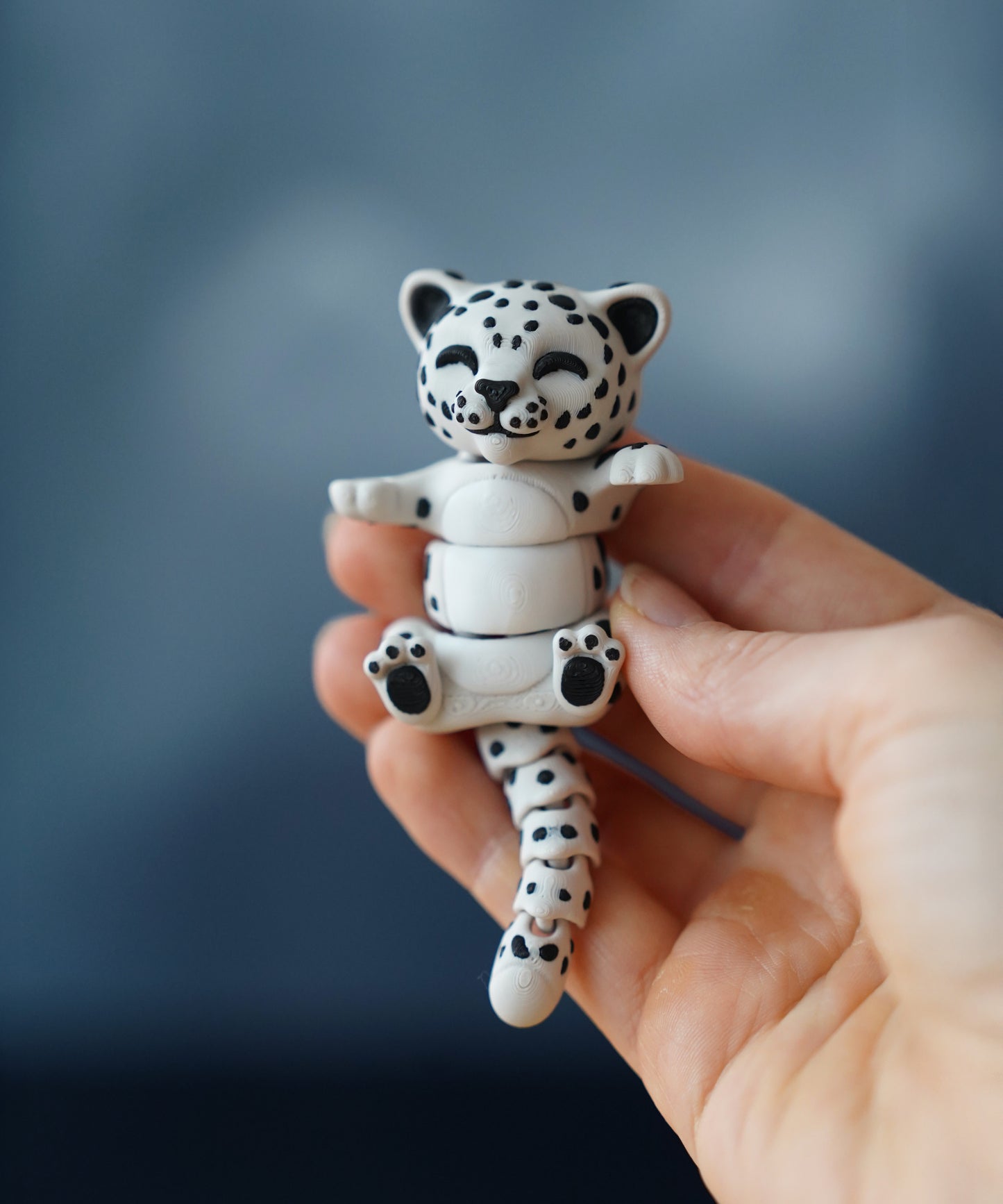 Porte-clés magnétique Flexi, la Panthère des Neiges