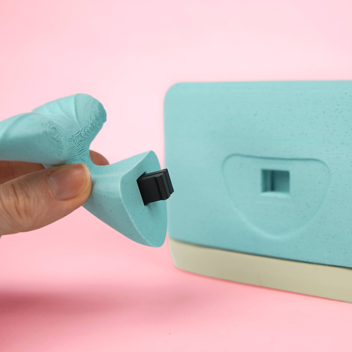 Housse de boîte à mouchoirs Bulles, la baleine